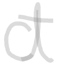 ChrisTho Logo for Signature in Transparent Background